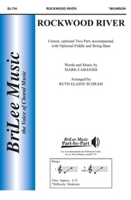 Rockwood River Unison/Two-Part choral sheet music cover Thumbnail